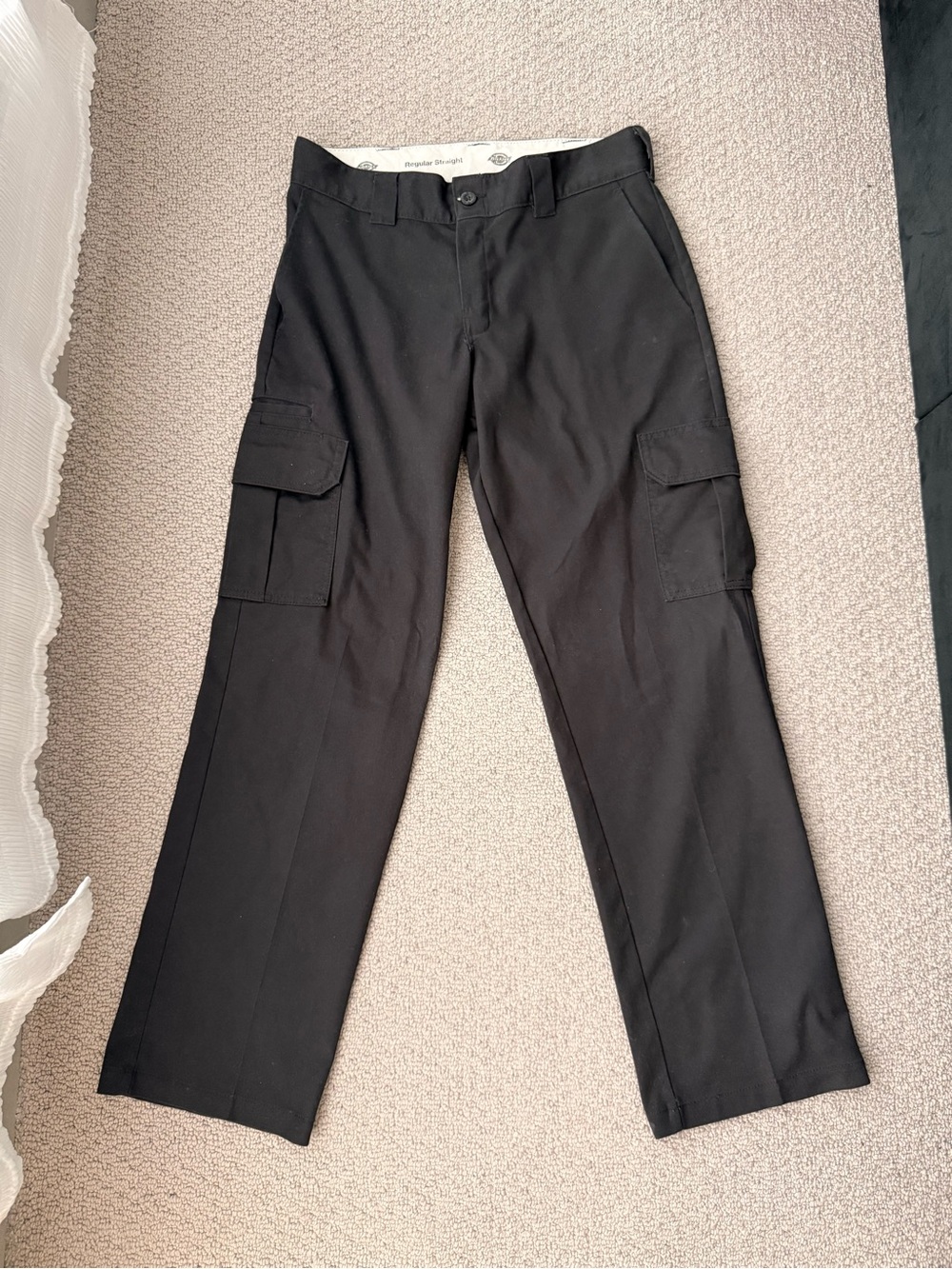 Dickies Black Cargo Work Pants